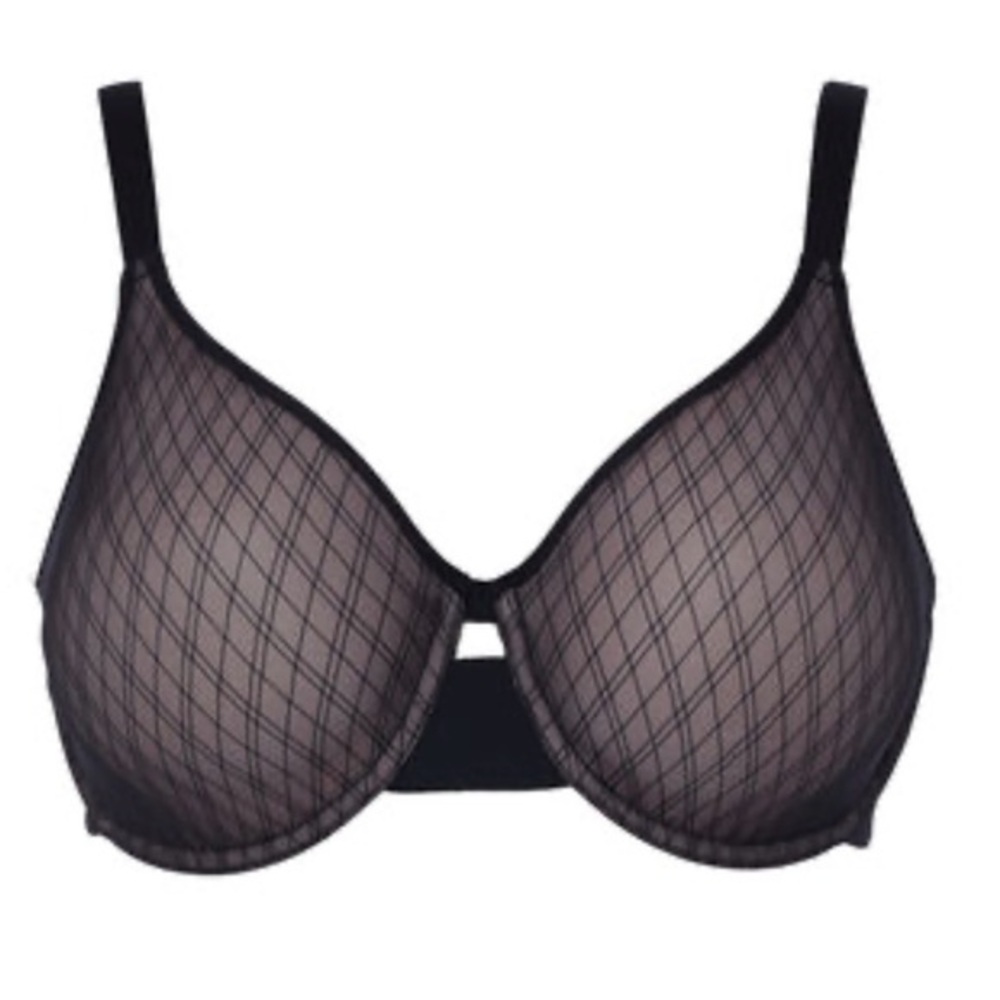 Chantelle Women’s Smooth Lines Bra Size 44DDD Black